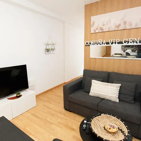 Apartamentos Coruna Vip Centro A Coruna Exterior photo