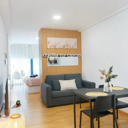 Apartamentos Coruna Vip Centro A Coruna Exterior photo