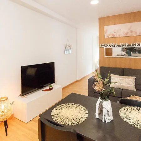 Apartamentos Coruna Vip Centro A Coruna Exterior photo